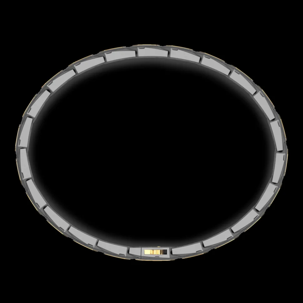 Bracciale Zancan in Titanio e Oro 18kt | Lusso Made in Italy