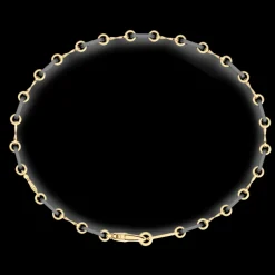 Bracciale Zancan in Titanio, Oro 18kt e Diamanti | Lusso Made in Italy