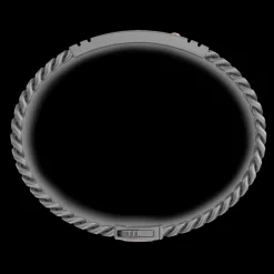 Bracciale Zancan in Titanio, Oro 18kt e Diamanti | Lusso Made in Italy