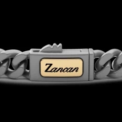 Bracciale Zancan in Titanio e Oro 18 kt con Diamanti | Collezione Eternity Titanium