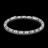 Bracciale Zancan morbido in argento a sfere.