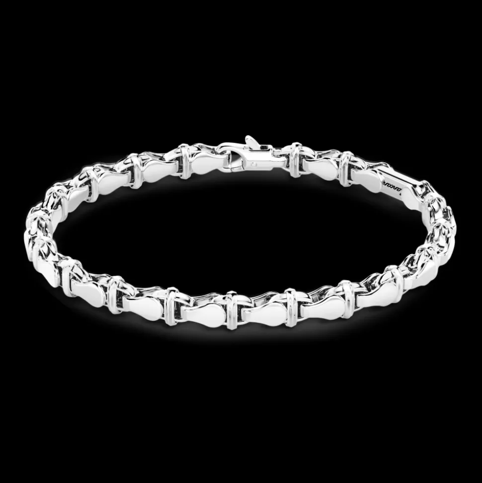 Bracciale Zancan solo maglia in argento.