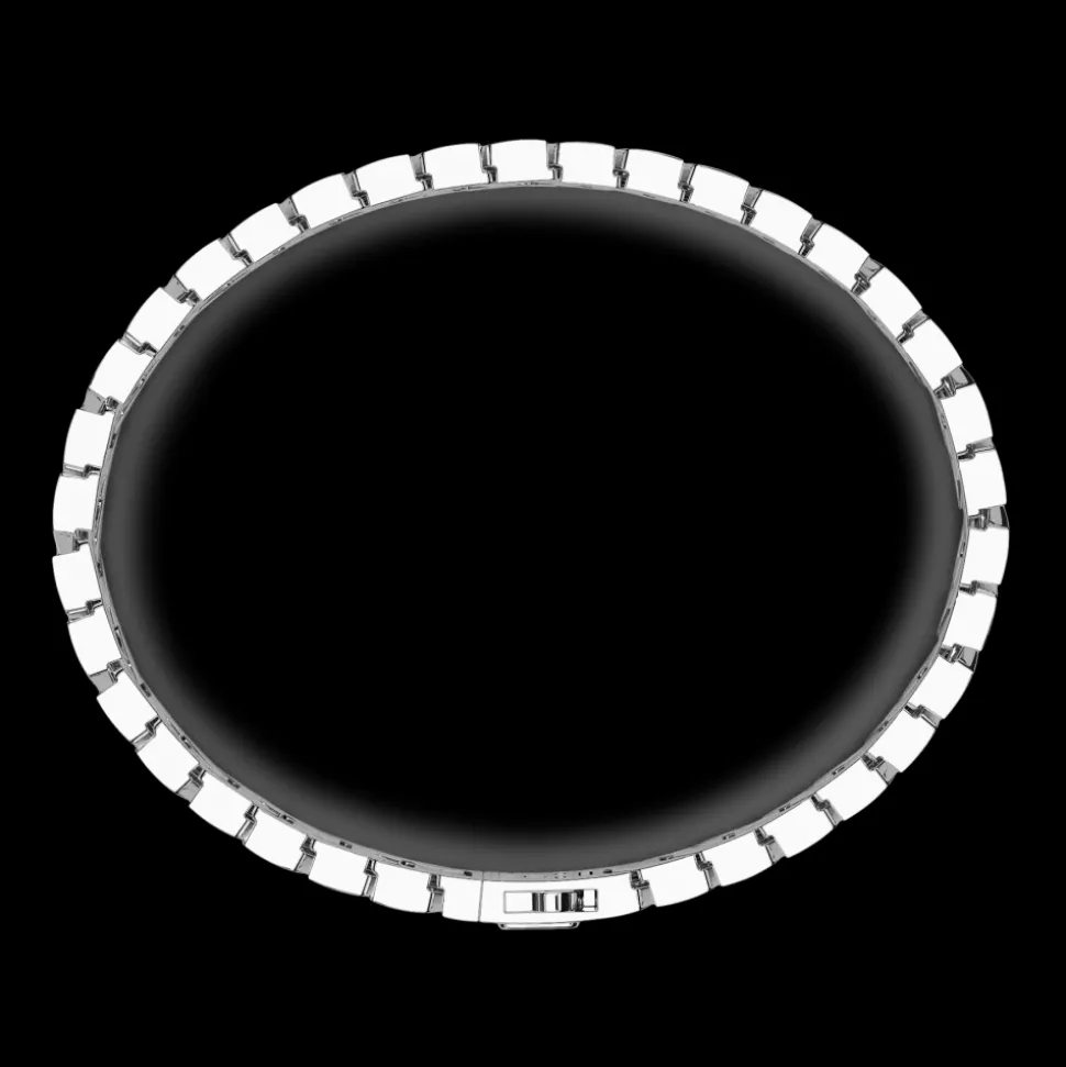 Bracciale Zancan solo maglia in argento.