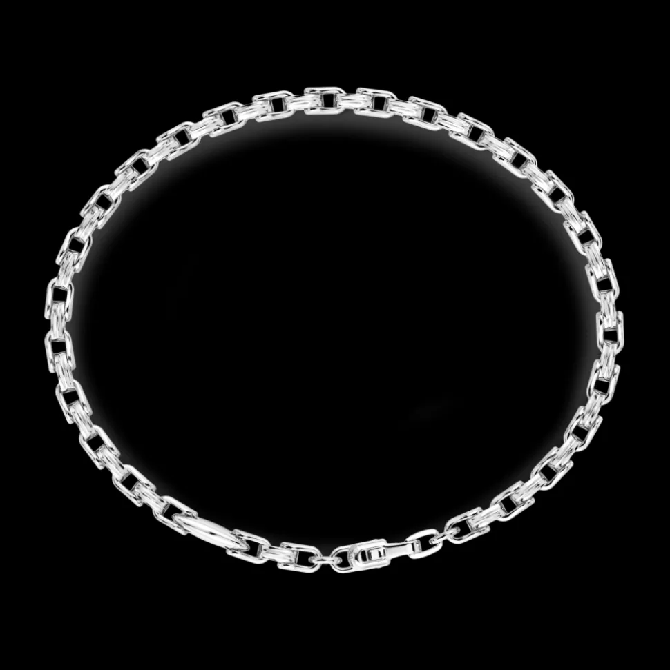 Bracciale Zancan solo maglia in argento.