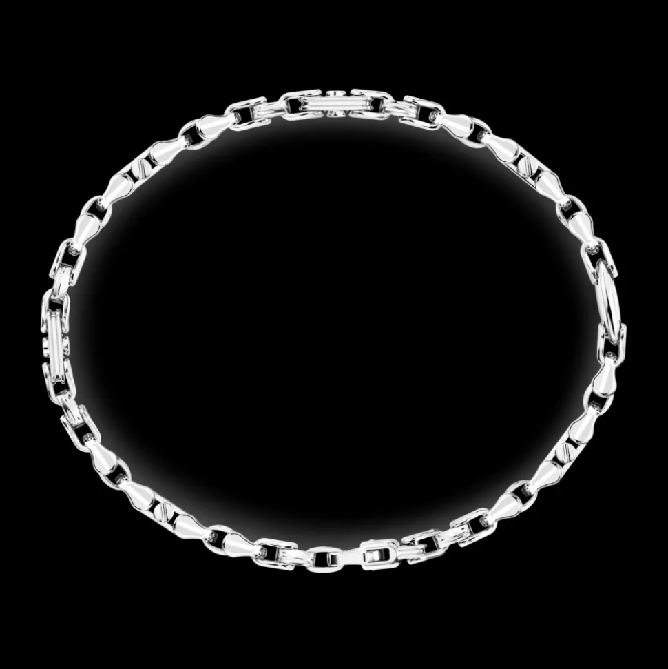 Bracciale Zancan solo maglia in argento.