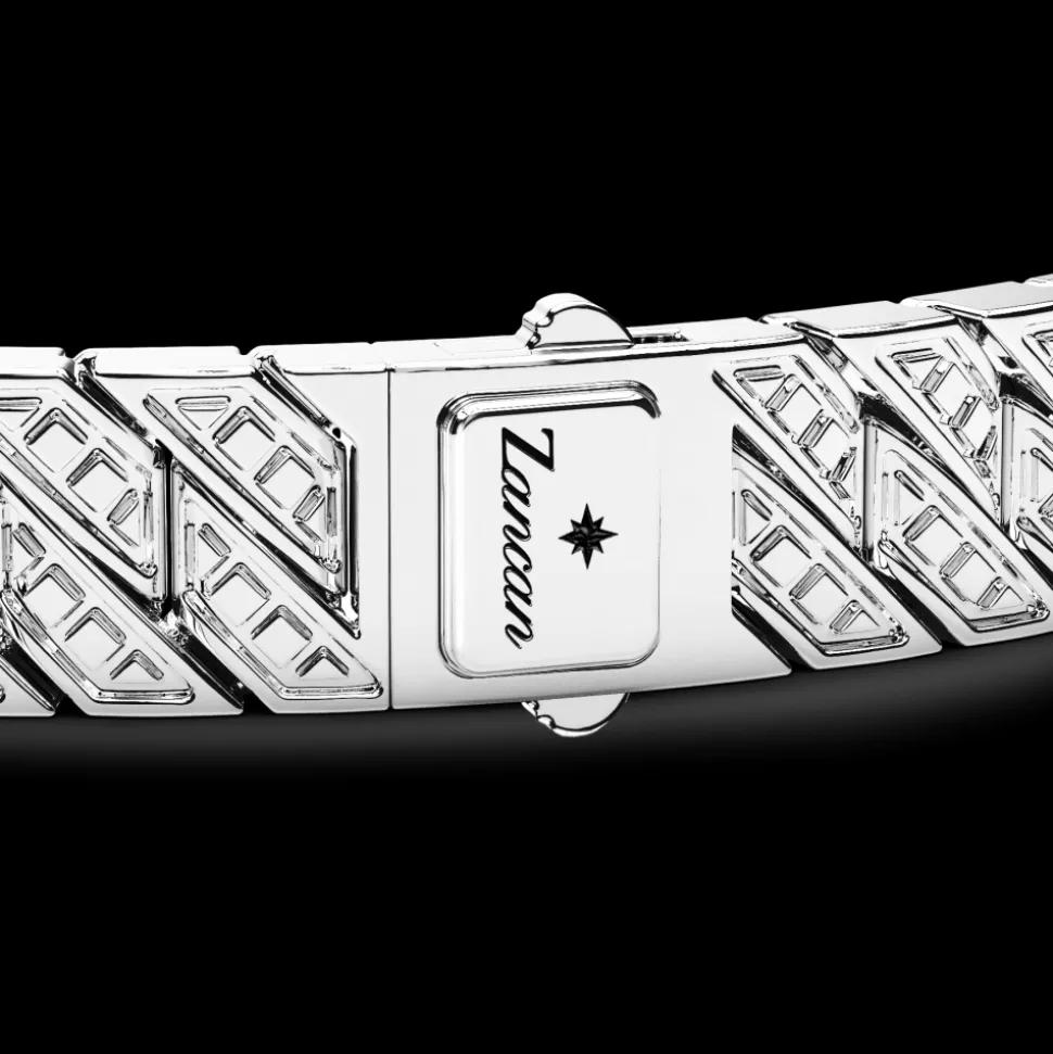 Bracciale Zancan solo maglia in argento.