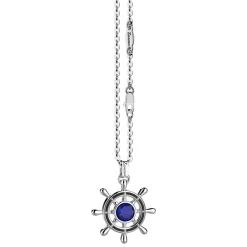 Collana con Lapis su pendente a timone