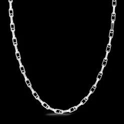 Collana solo maglia Zancan in argento.