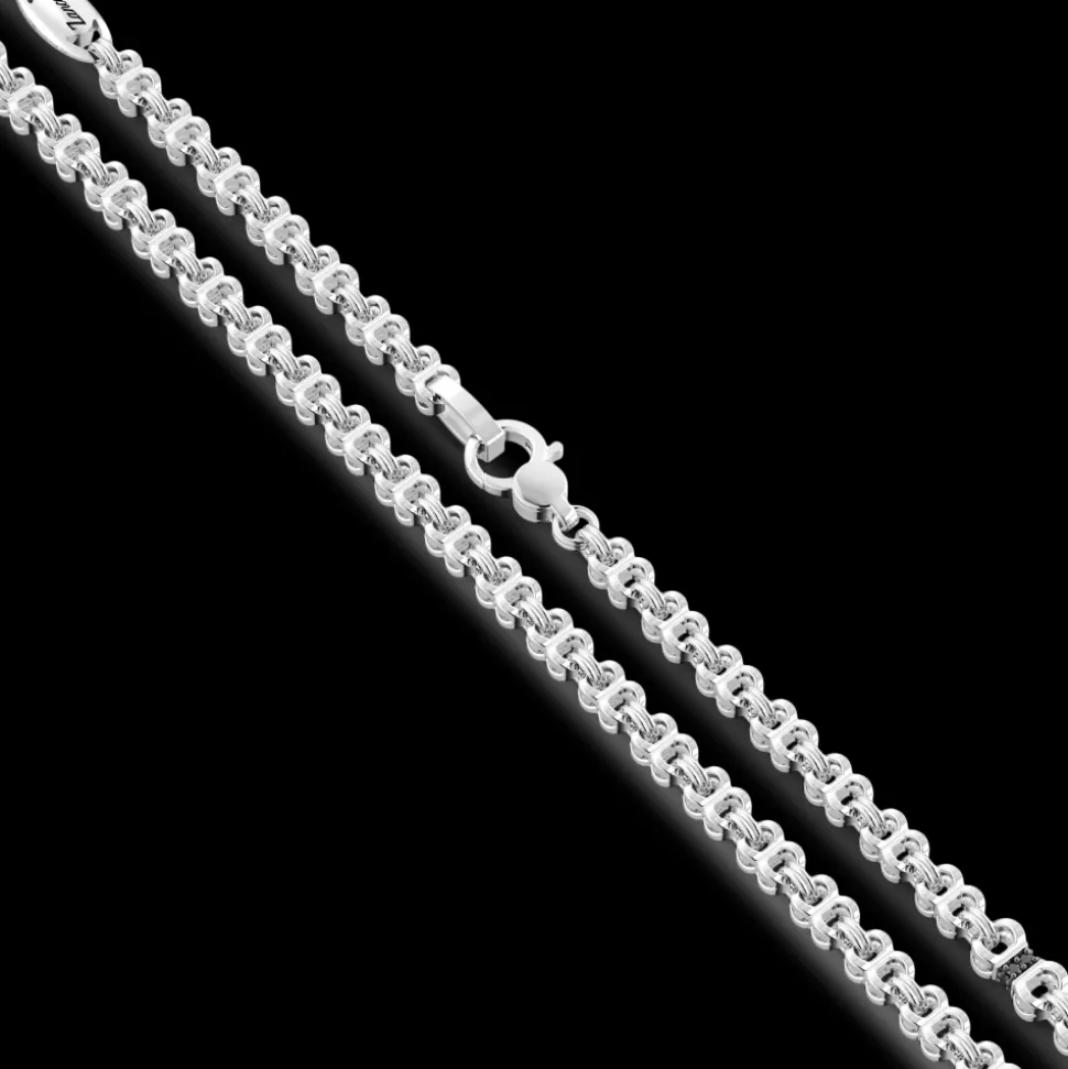 Collana solo maglia Zancan in argento.