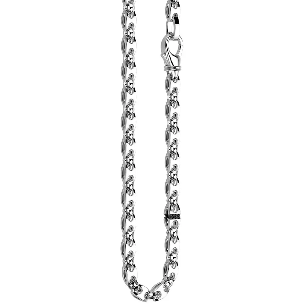 Collana solo maglia Zancan in argento.