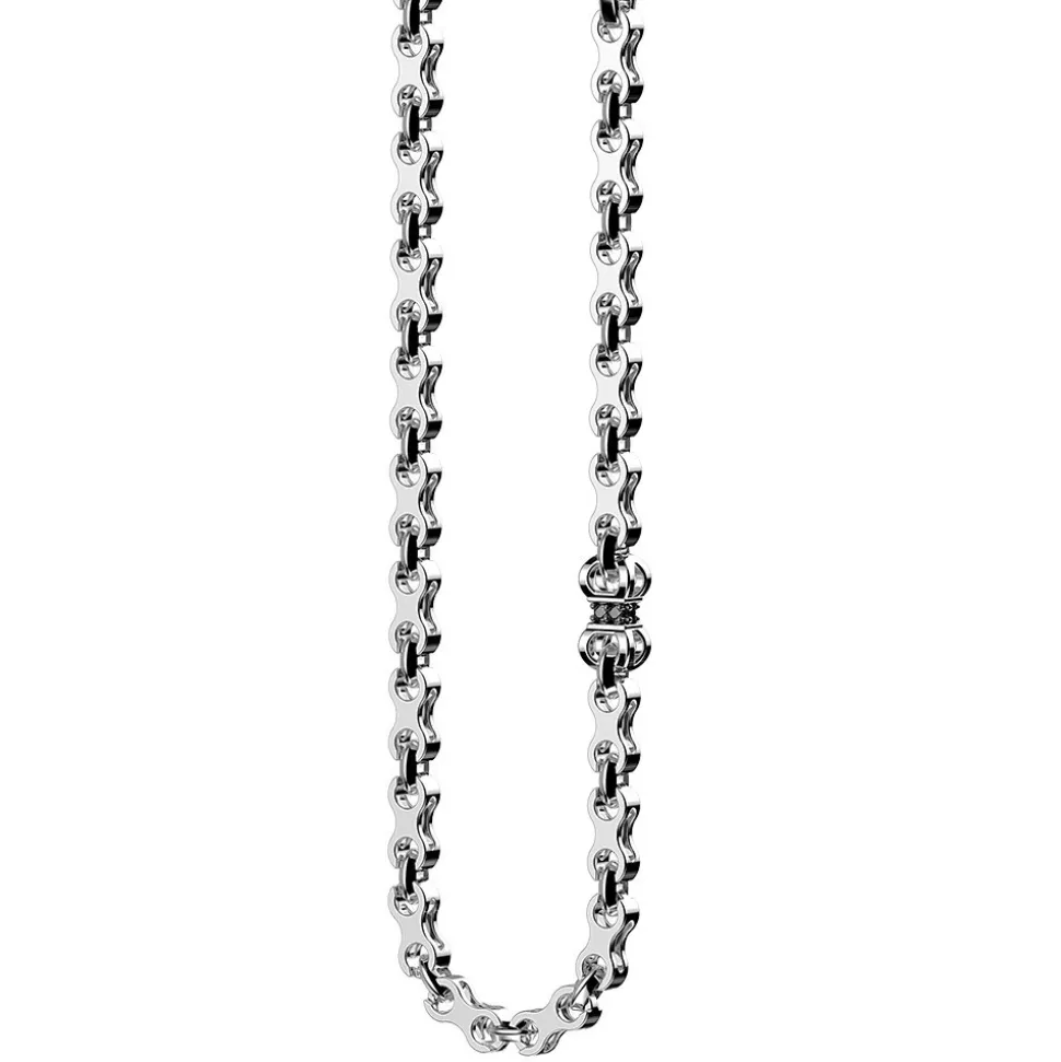 Collana solo maglia Zancan in argento.