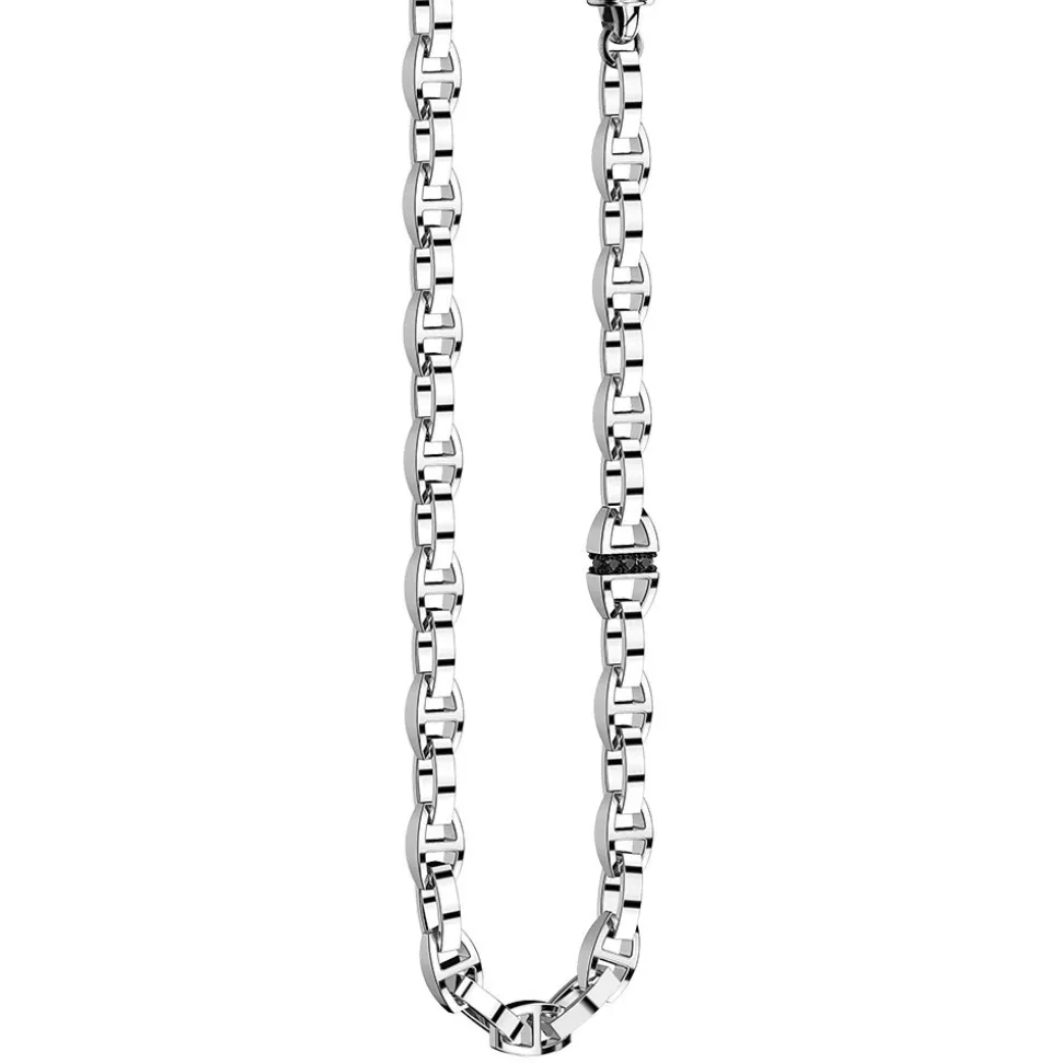 Collana solo maglia Zancan in argento.