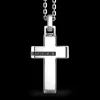 Collana Zancan in argento con pendente a croce.