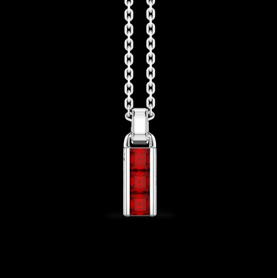 Collana Zancan in argento con pendente a stick.
