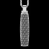 Collana Zancan in argento con pendente a stick.