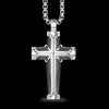 Collana Zancan in argento con pendente a croce.
