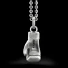 Collana Zancan in argento con guantone.