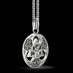 Collana Zancan in argento con pendente celtico.
