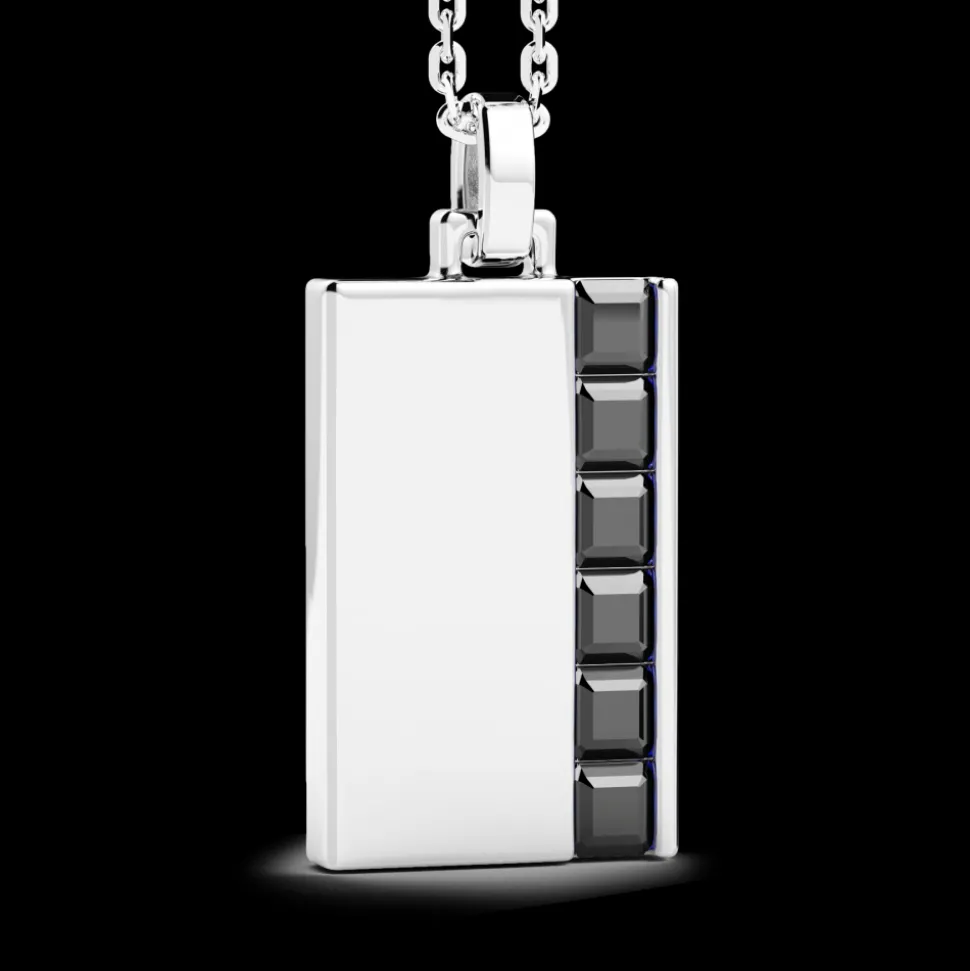 Collana Zancan in argento con pietre naturali