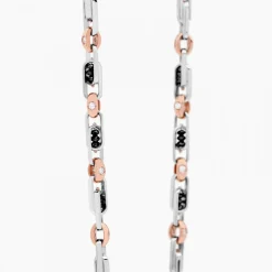 Collana  Zancan in oro bianco con diamanti.