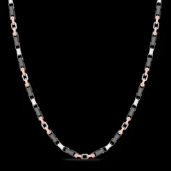 Collana Zancan in oro 18kt e ceramica nera.