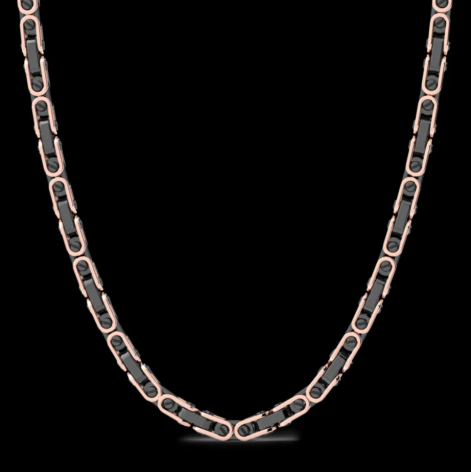 Collana Zancan in oro 18kt e ceramica.