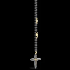 Collana Zancan in Titanio e Oro 18kt | Lusso Made in Italy