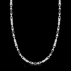 Collana Zancan solo maglia in argento e ceramica.