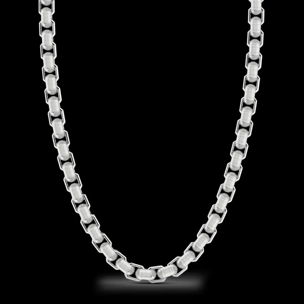 Collana Zancan solo maglia in argento.