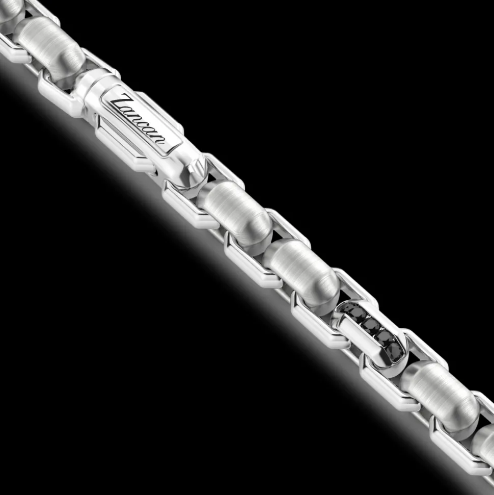 Collana Zancan solo maglia in argento.