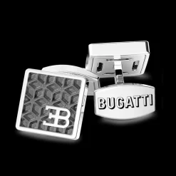 Gemelli Bugatti in argento.