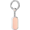 Portachiavi Zancan in argento e oro rosa 18k.